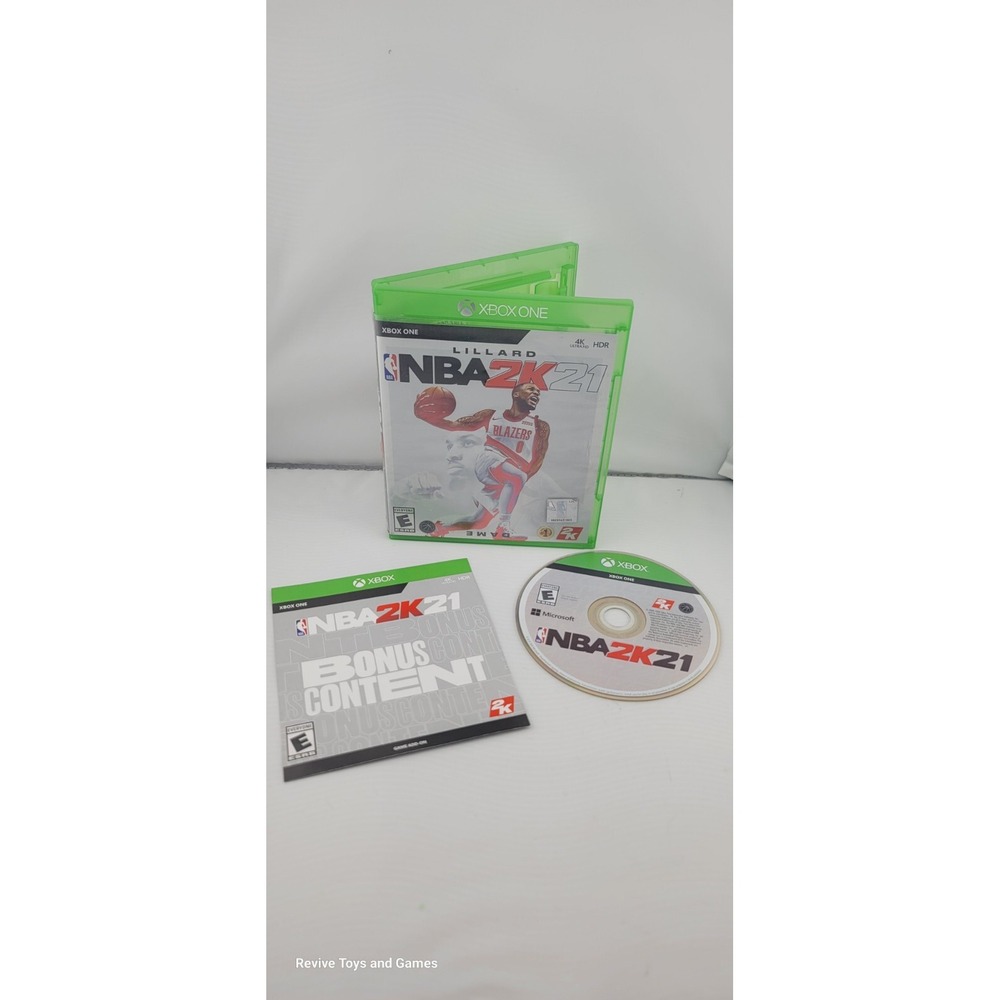NBA‎ 2K21 (Microsoft Xbox One, 2020) CIB Complete Tested and Working Great Cond.